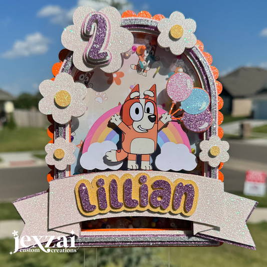 Bingo Birthday Cake Topper