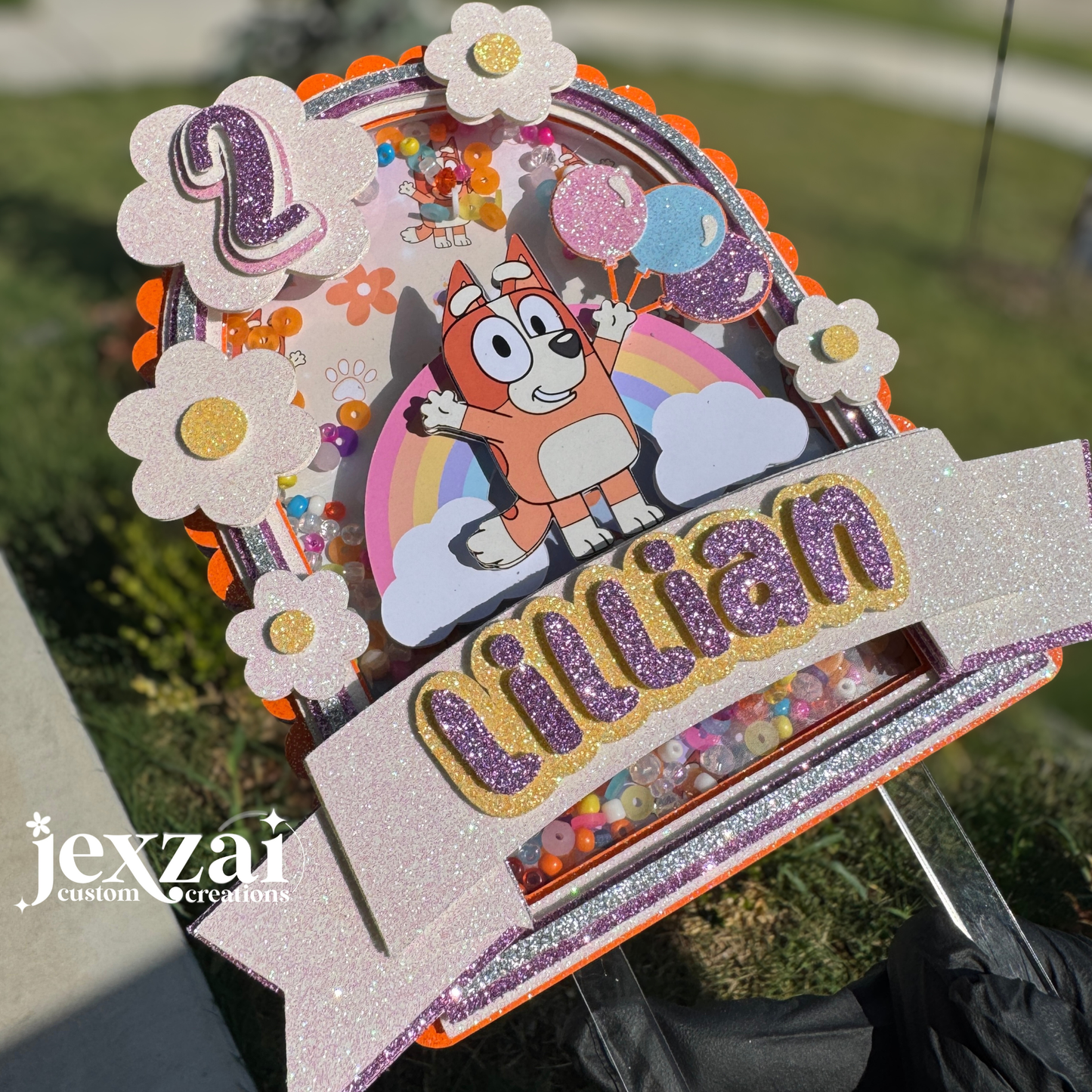 Bingo Birthday Cake Topper