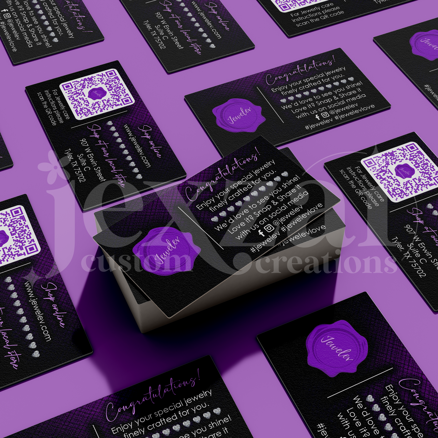 Glossy Business Cards