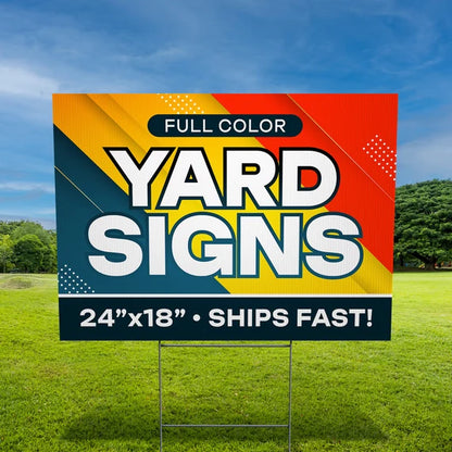18x24 Yard Sign
