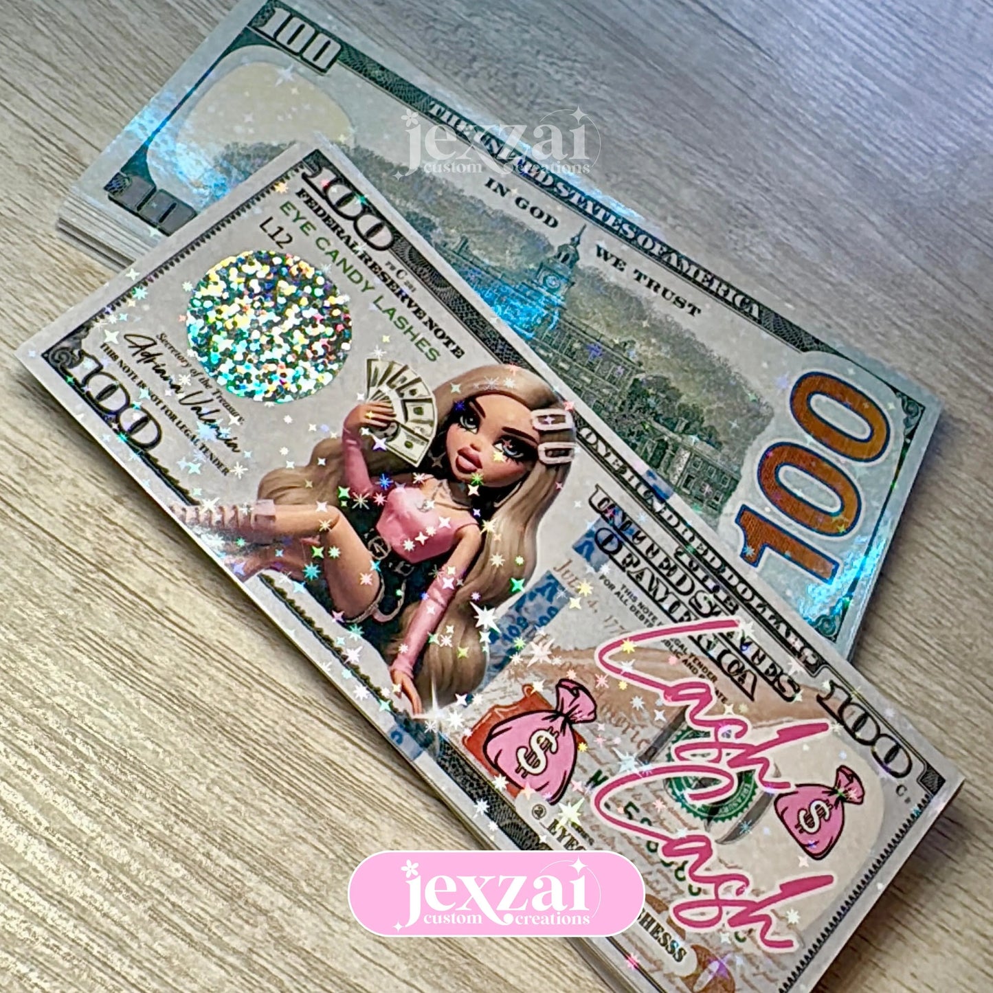 Holographic Scratch Off Beauty Bucks