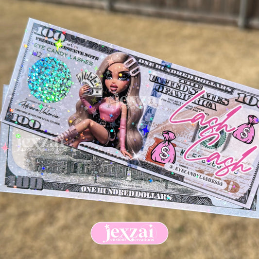 Holographic Scratch Off Beauty Bucks