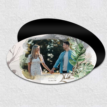 Oval Magnet Business Cards